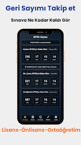 Image 0 for 2026 KPSS Sayaç  Widget