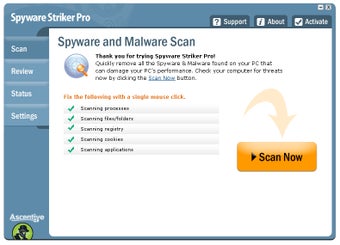 Image 0 for Spyware Striker Pro