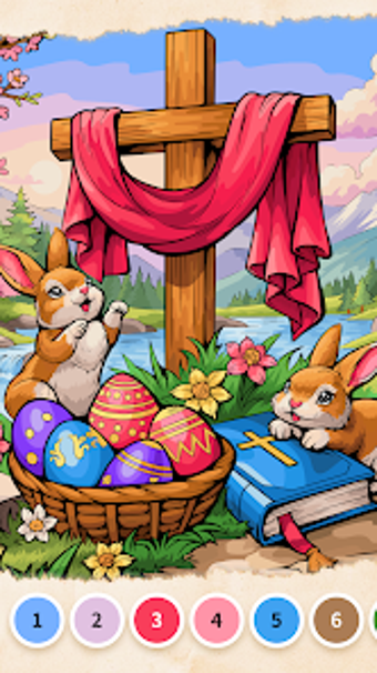 Imagen 0 para Faith Color By Number Gam…