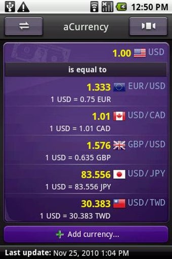 Imagen 0 para aCurrency Pro (with widge…