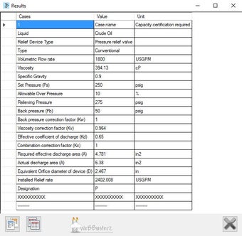 Image 4 for Relief Valve Sizing Calcu…