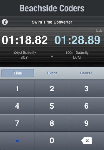 Image 0 for Swim Time Converter ~ Swi…