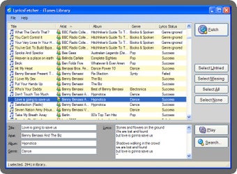 Image 0 for LyricsFetcher