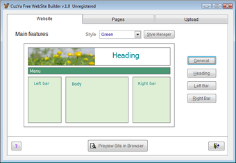 Imagen 0 para CuzYa Free Website Builde…