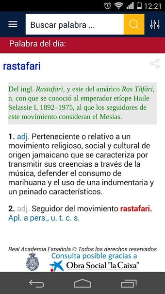 Imagen 2 para Diccionario RAE y ASALE (…
