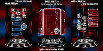 Imagen 0 para Scull On Fire 3D Next Lau…