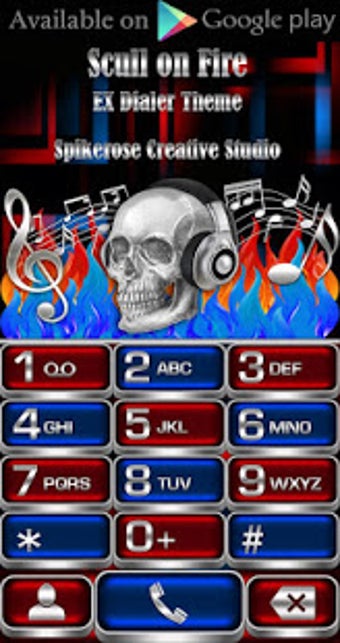 Imagen 1 para Scull On Fire 3D Next Lau…