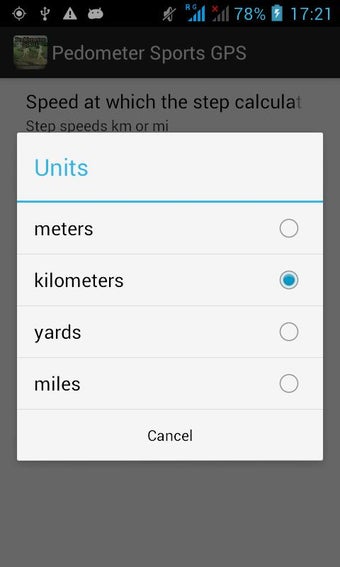 Imagen 1 para Pedometer GPS Sport