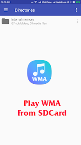 Image 0 for WMA Music Player