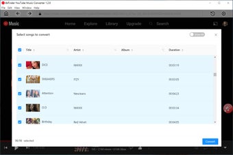 Image 1 for 4kFinder YouTube Music Co…