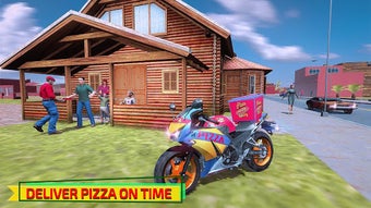 Imagen 0 para Hot Pizza Delivery Bike B…