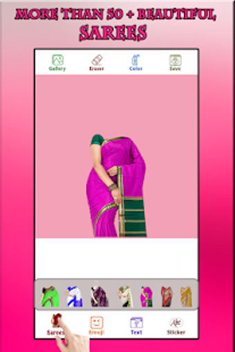 Image 2 for Women Saree Photo Editor