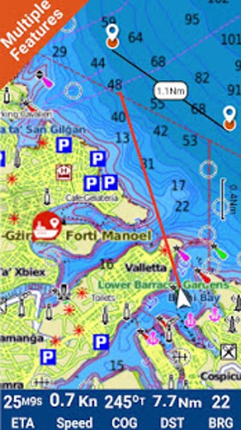 Image 2 for Malta GPS Map Navigator