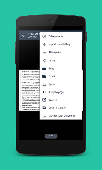 Imagen 2 para Mini Scanner -Free PDF Sc…