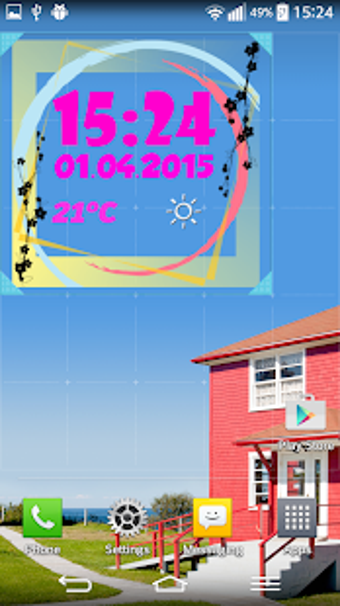Imagen 2 para Weather Clock And Date Wi…