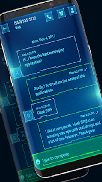 Imagen 1 para New Hacker Messenger for …