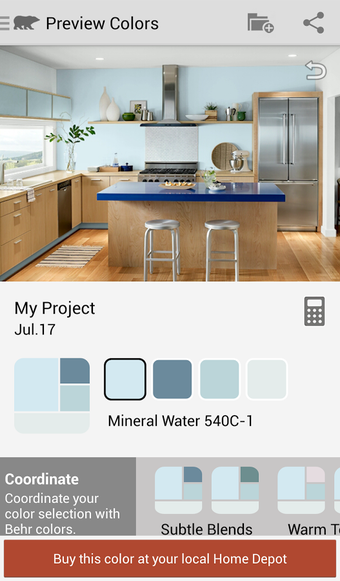 Imagen 1 para ColorSmart by BEHR Mobile