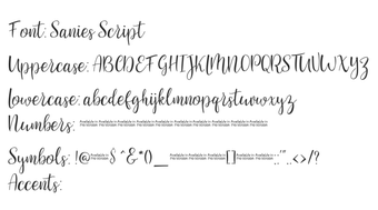 Image 0 for Sanies Script