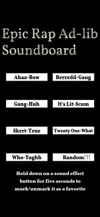 Imagen 3 para Epic Rap Ad-libs Soundboa…