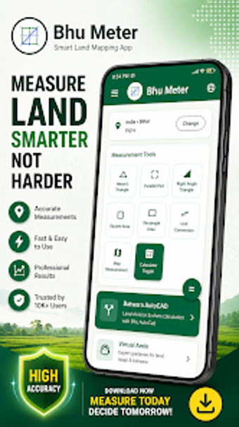 Image 0 for Bhu Meter: Land Calculato…