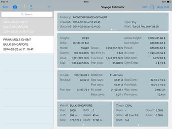 Imagen 0 para Argo Voyage Estimator Lit…