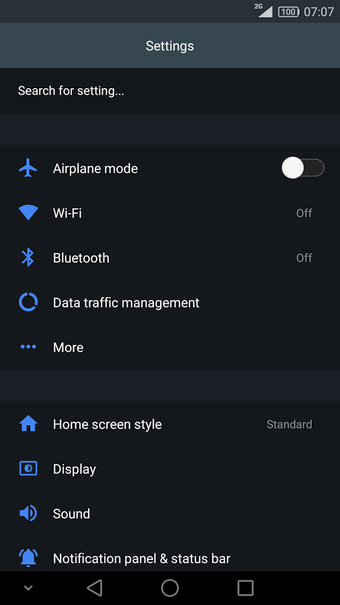 Image 1 for Dark AOSP EMUI 4.X theme