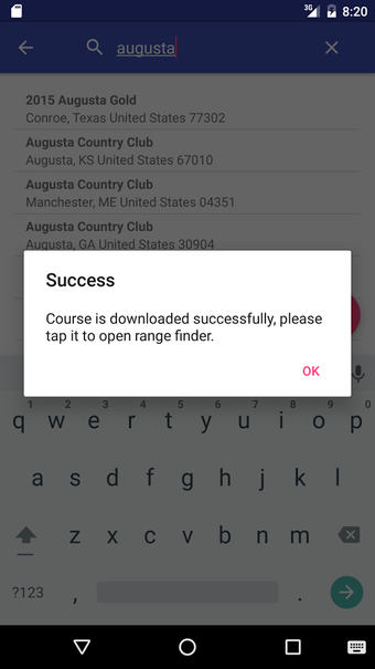 Imagen 1 para Golf GPS Range Finder (Ya…