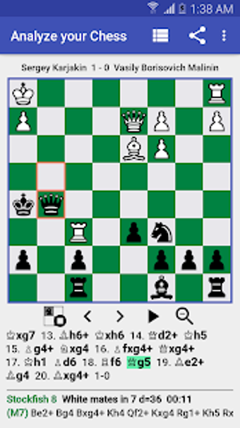 Image 2 for Analyze your Chess - PGN …