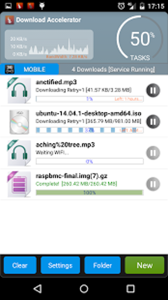 Imagen 1 para Download Manager Accelera…