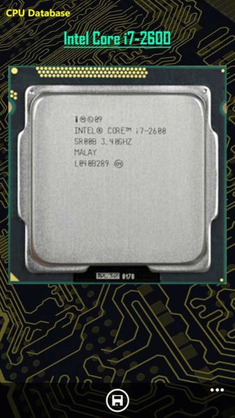 Image 1 for CPU Database for Windows …