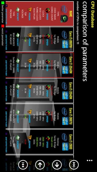 Image 1 for CPU Database for Windows …