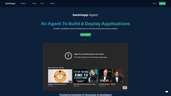 Image 0 for Back4app Agent