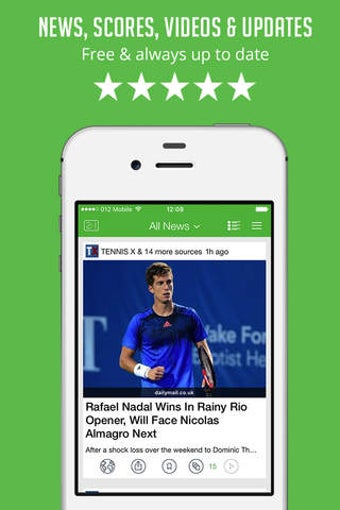 Image 0 for Tennis News Live - Storie…