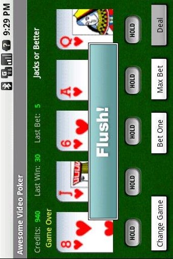 Image 1 for Awesome Video Poker Free