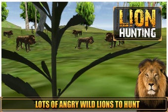 Image 0 for Wild Angry Safari Lion Ju…