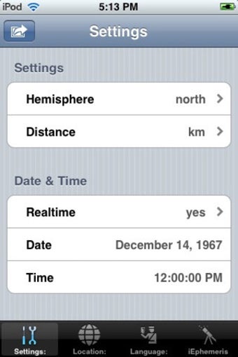 Image 3 for iEphemeris Pro
