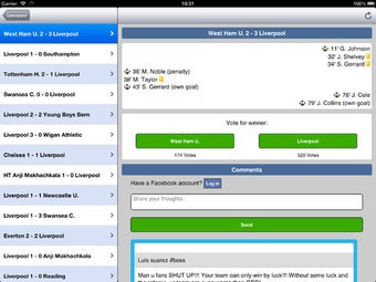 Imagen 3 para Live Scores for Liverpool