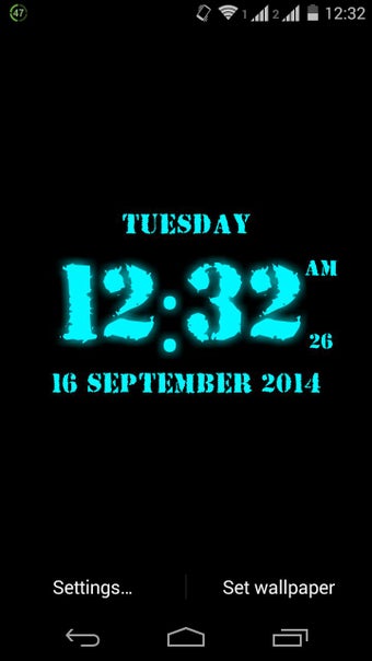Imagen 0 para Super Digital Clock LiveW…