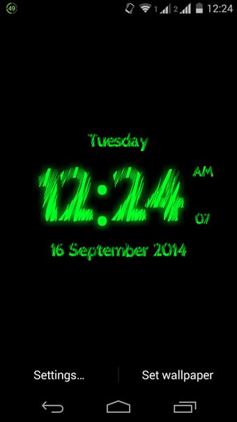 Imagen 3 para Super Digital Clock LiveW…