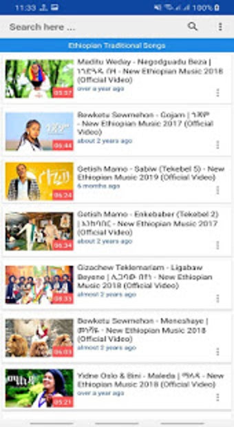 Imagen 1 para Top Ethiopian Music Video…