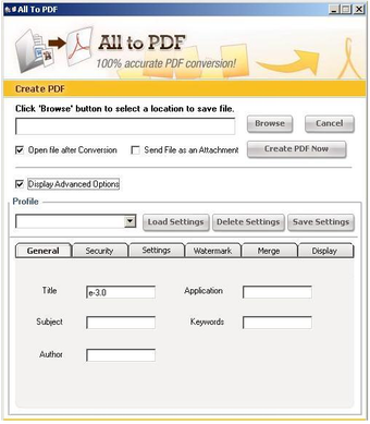 Imagen 0 para Quick All to PDF