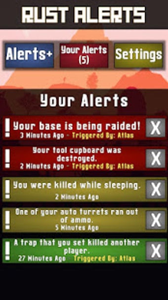 Imagen 0 para Rust Alerts
