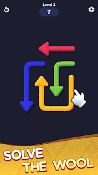 Image 0 for Wool Maze: Arrows Puzzle