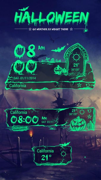 Image 0 for Halloween Theme GO Weathe…