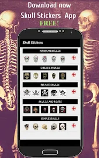 Image 0 for Skull Stickers For Chat -…