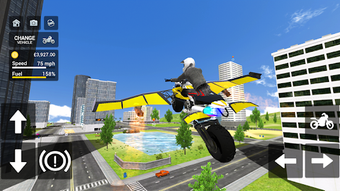 Image 0 for Flying Motorbike Simulato…