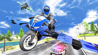 Imagen 2 para Flying Motorbike Simulato…