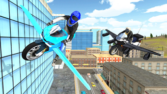 Imagen 1 para Flying Motorbike Simulato…