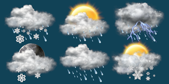 Imagen 1 para Chronus: Live Weather Ico…