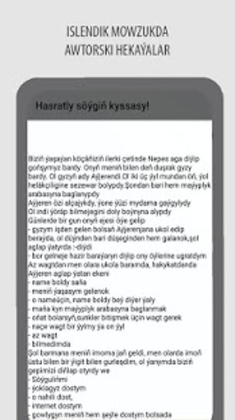 Image 1 for NOWCA-HEKAYALAR YYGYNDYSY